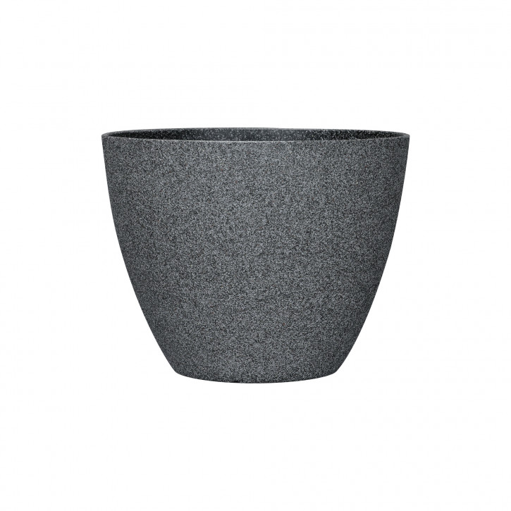 Blumentopf Ø: 30 x H: 24 cm Concrete Dark Grey, für Innen & Aussen, 11,7 Liter