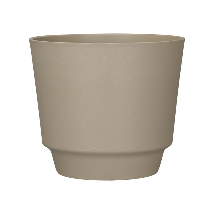 Blumentopf Ø: 40,5 x H: 35 cm Calais Camel, Beige, für Innen & Aussen, 32 Liter