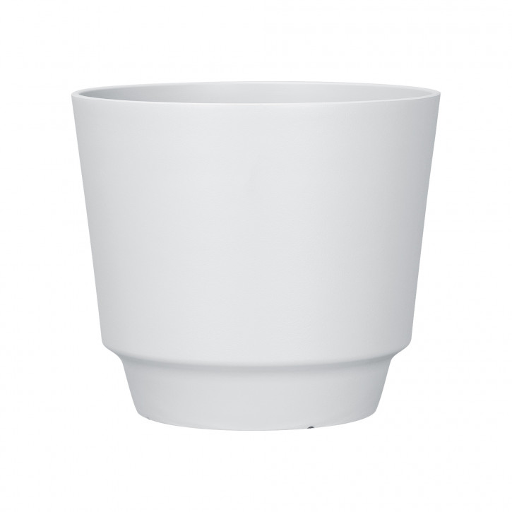 Blumentopf Ø: 40,5 x H: 35 cm Calais White, Weiß, für Innen & Aussen, 32 Liter