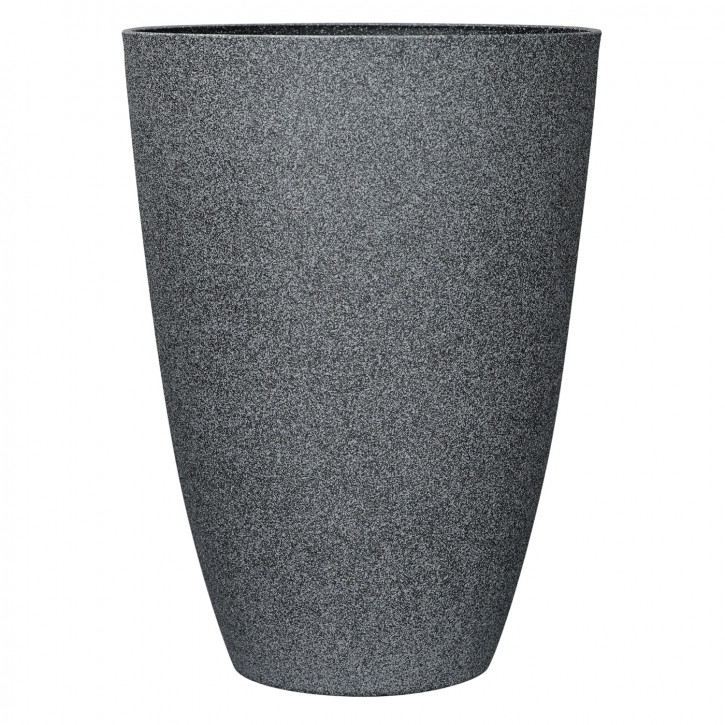Blumentopf Ø: 41 x H: 55,7 cm Faux Dark Grey, für Innen & Aussen, 49 Liter