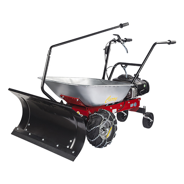 Eurosystems Schneeräumschild für Motor Schubkarre CARRY