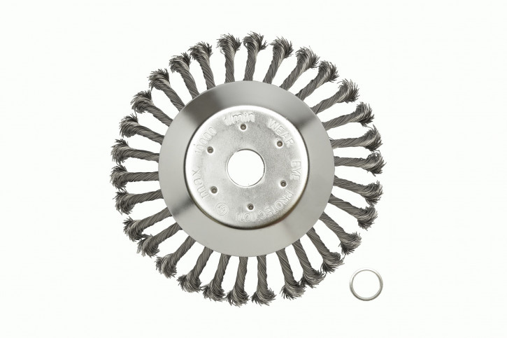 Sabel, Kegelbürste, Unkrautbürste, Wildkrautbürste für Motorsensen - 200 x 20/25,4 mm