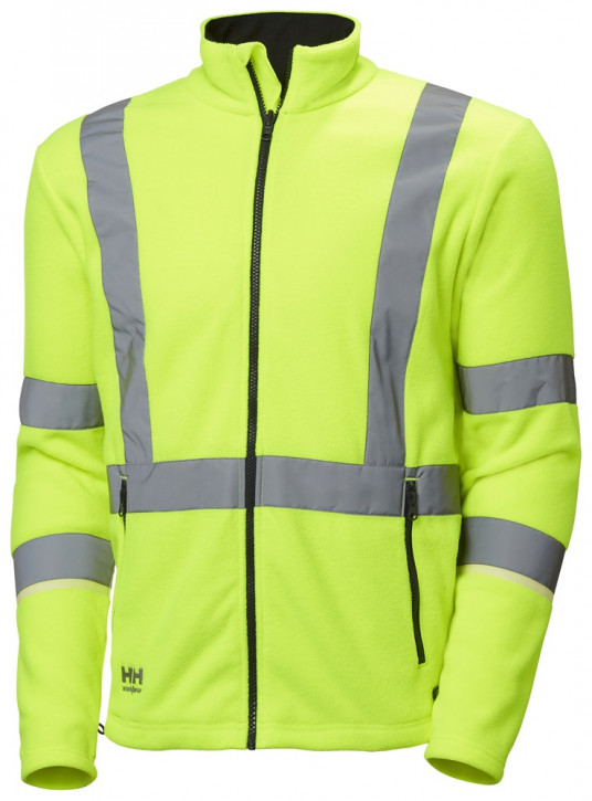 Helly Hansen UC-ME Hi Vis Fleecejacke, neongelb, Größe: S