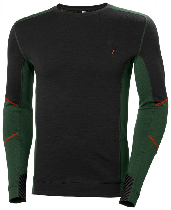 Helly Hansen LIFA Merino Funktionsunterhemd mit Rundhalsausschnitt, Größe: M