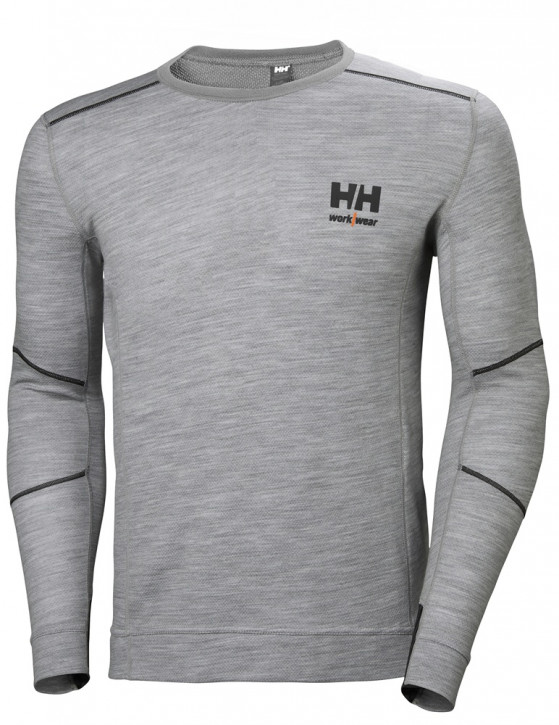 Helly Hansen LIFA Merino Funktionsunterhemd mit Rundhalsausschnitt, Größe: 2XL
