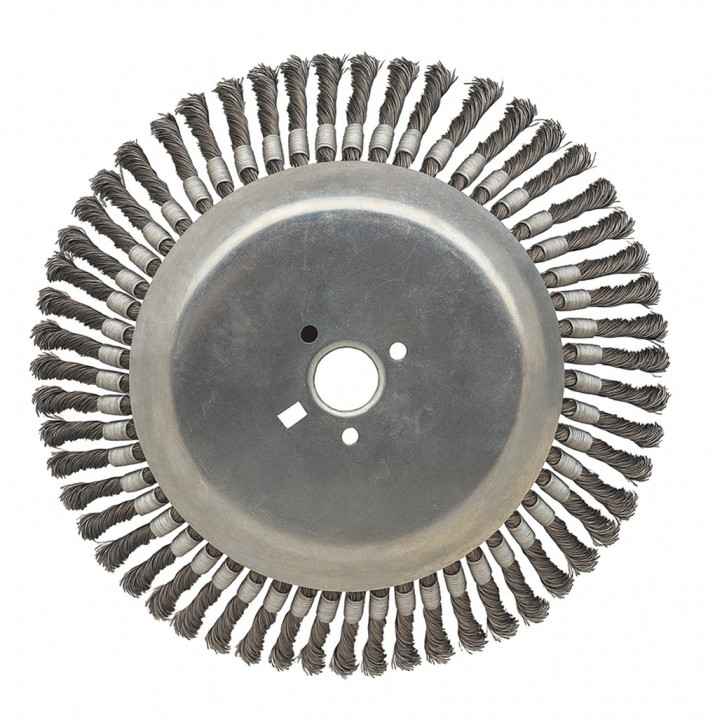 Kegelbürste Tellerbürste Stahlbürste AS-Motor 30 WeedHex,  Vergl.-Nr.: G07323029