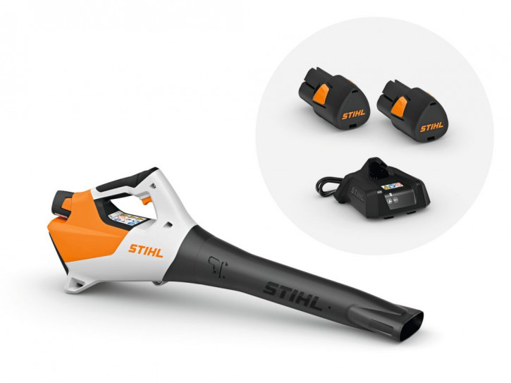 Stihl Akku Laubbläser BGA 30 im Set inkl. 2 Akkus AS 2 & Ladegerät AL 1