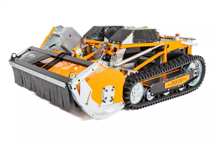 AS Motor, AS 1000 Ovis EVO RC, Schlegelmäher, Raupenmäher, 23 PS, Breite 100 cm