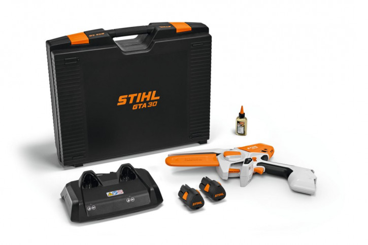 STIHL Akku Gehölzschneider Astsäge GTA 30 - AS-System, mit 2 Akkus & Ladegerät