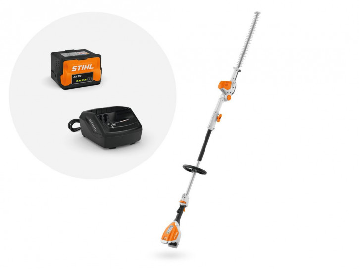 STIHL Akku Heckenschneider HLA 56 Set inkl. Akku AK 20  und Ladegerät AL 101