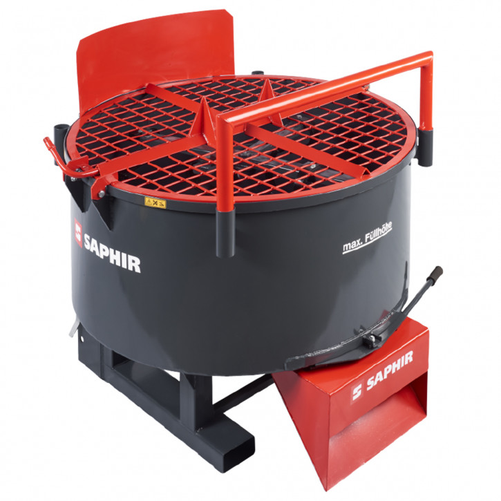 SAPHIR Betonmischer MAMMUT 801, 800 Liter, Kat. II, Zwangsmischer, Mischmaschine