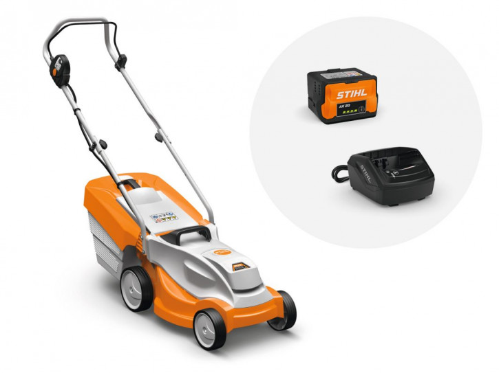 STIHL Akku-Rasenmäher RMA 235 - AK-System, 33 cm Schnittbreite (mit Akku & Ladegerät)
