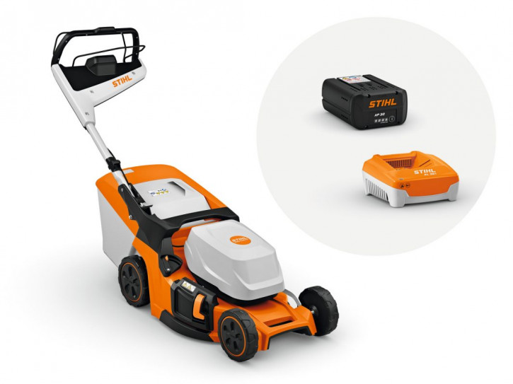 STIHL Akku-Rasenmäher RMA 448 PV - AP-System, 46 cm Schnittbreite (mit Akku & Ladegerät)