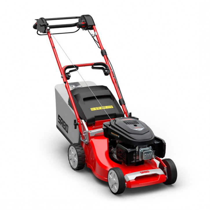 SABO Benzin Rasenmäher 43 VARIO, 43cm Schnittbreite, Radantrieb