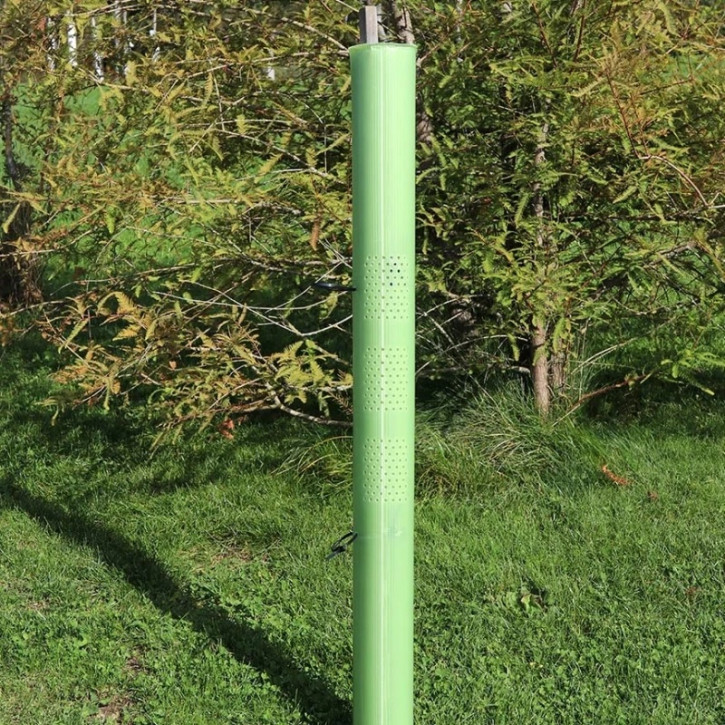 50 x Forst Baumschutzsäule, Ø 11 cm Vigilis Tree 120cm, Verbiss- und Fegeschutz
